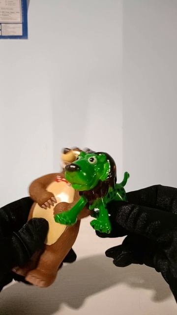 Мишка и Лев.дети, малыши,