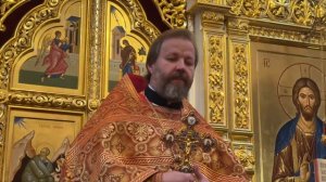 Неделя 3-я по Пасхе, жен мироносец.Проповедь настоятеля храма протоиерея Павла Кудряшова