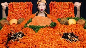 АСМР ЕДА КОРЕЯ | МУКБАНГ | ЖАРЕННАЯ ЛАПША С КУРИЦЕЙ | ШАШЛЫК ИЗ КРЕВЕТОК