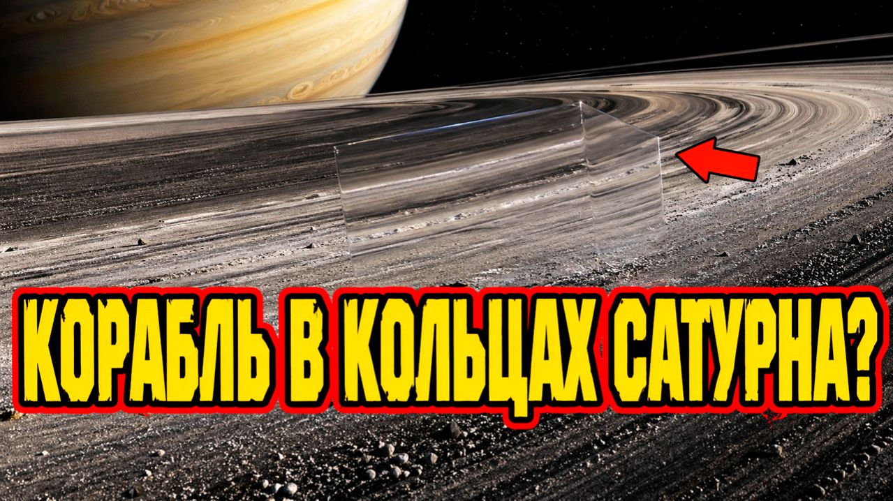 В кольцах Сатурна нашли прозрачный объект правильной формы который не вращается вместе с массой льда