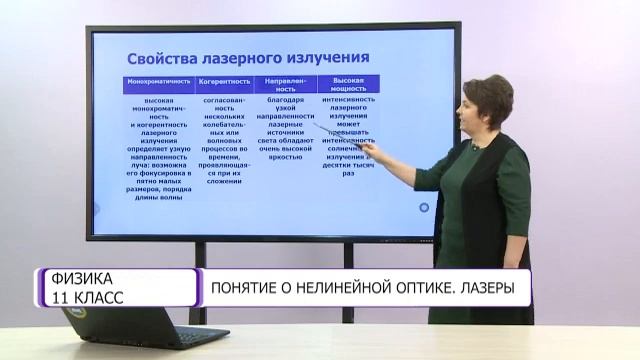 Понятие о нелинейной оптике. Лазеры