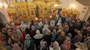 20. Пасха. Литургия. Храм Рождества Христова Посёлок Пангоды Надымский район ЯНАО 12 Апреля 2026г.