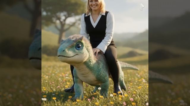 Я КОГДА МЕЧТЫ СБЫВАЮТСЯ: СКАЧУ НА ДИНОЗАВРЕ