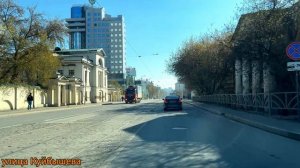 Едем по Екатеринбургу, апрель 2026 года