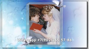Красивый фоторолик с годовщиной свадьбы 25 лет вместе пример