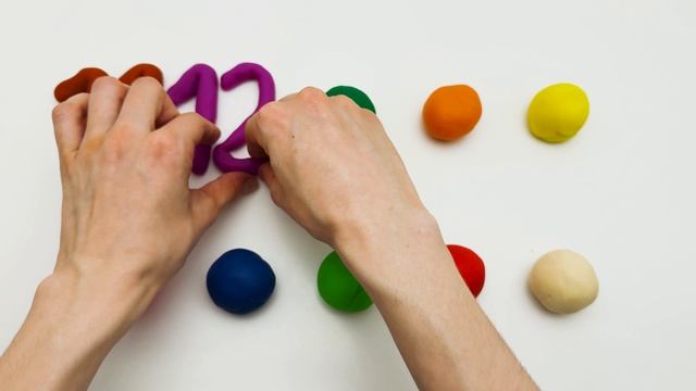 Учим цифры с Пластилином Плей До | Учимся считать от 1 до 20 | Детский канал | Пластилин для детей