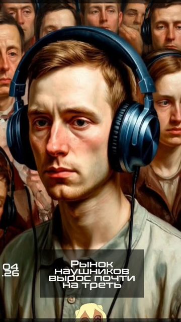 Рынок наушников вырос почти на треть
