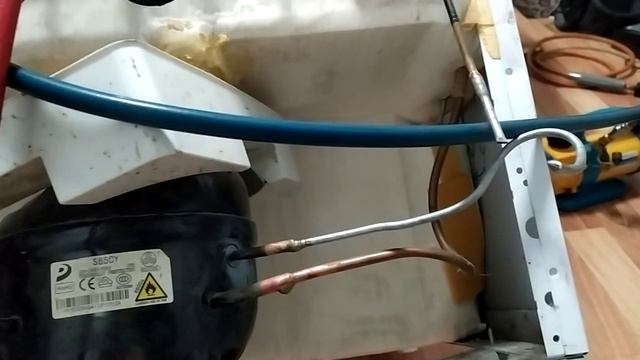 удаляем остатки газа