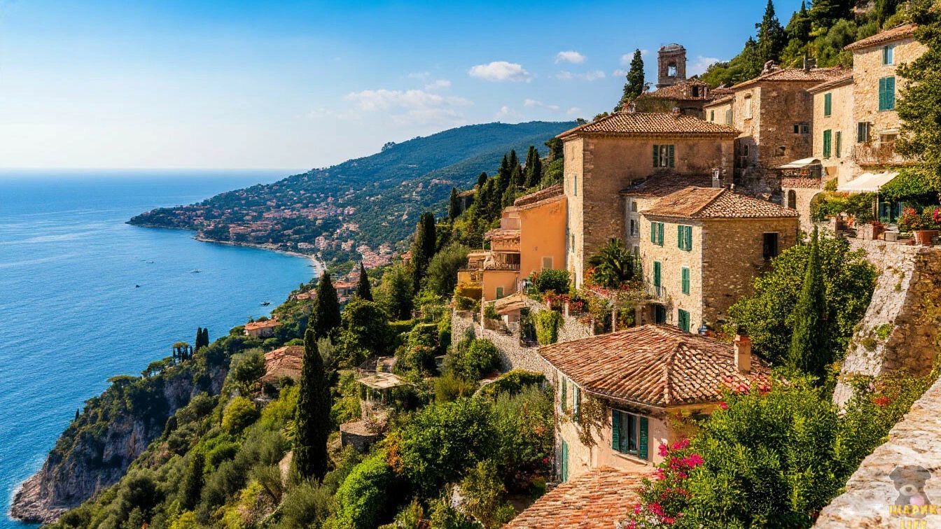 Эз, Франция 🇫🇷 Лазурный берег, волшебная деревня на вершине мира | #шариклайф #путешествиеонлайн