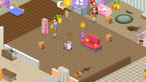 Влад и Николай чистят свой дом