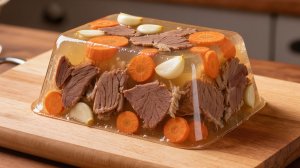 Холодец из говядины с желатином