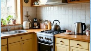 Замена (установка) столешницы кухни.