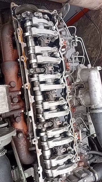 Работа дизеля ISUZU 6HK1X