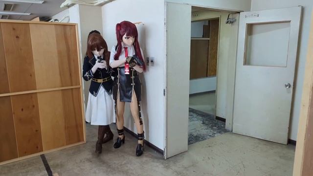 Косплэйный кигуруми-страйкбол.)