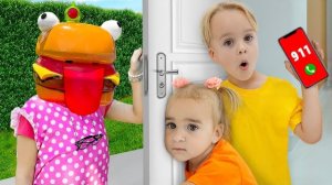 Кто у двери? Английский: не открывайте дверь незнакомцам