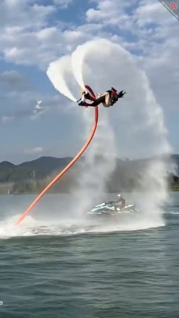 Flyboard. Искупал красавицу. Wetlook