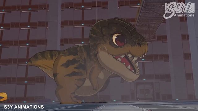 Baby D-Rex vs. Baby T-Rex  Jurassic World - Animation 2