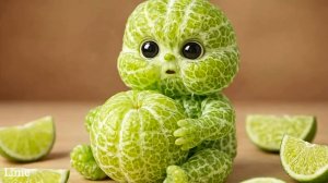 Милые или жуткие? Фруктовые малыши едят настоящие фрукты 👶🍉 Невероятно приятное ASMR-видео