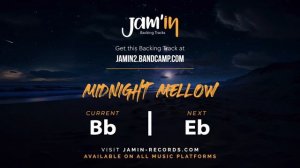 Гитарная минусовка Midnight Mellow в тональности G Minor