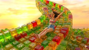 Какую безумную горку вы бы выбрали? Невероятно приятное расслабляющее ASMR-видео