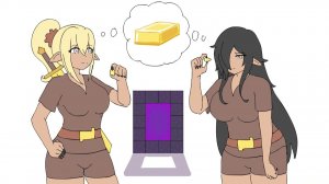 Золотые пиглины Майнкрафт аниме эпизод 13