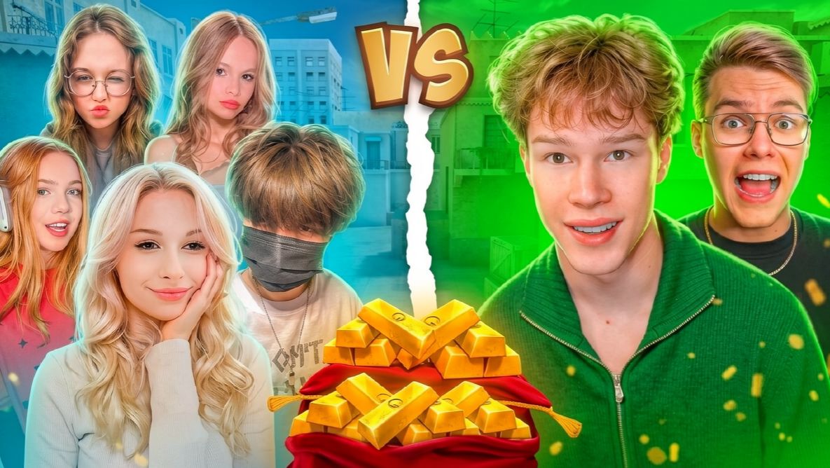 ШОУМАТЧ БРАТИШКИ И ДЖЕНТЕЛЬМЕНА С БЛОГЕРШАМИ НА МИЛЛИОН ГОЛДЫ В STANDOFF 2🍋