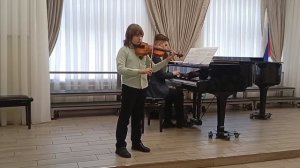 О. Ридинг «Цыганский марш», скрипка