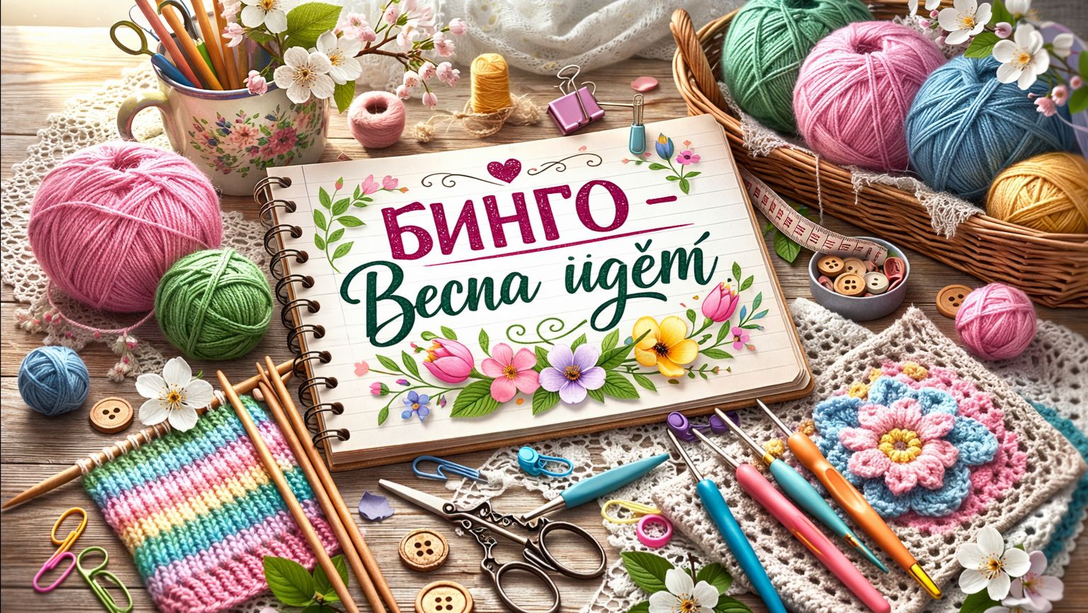 Бинго "Весна идёт" - 7 отчёт