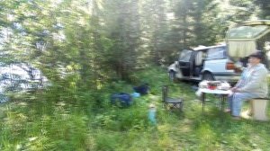 Кадр из В.Ф. РЫБАЛКА  НА  РЕКЕ  ВЫЧЕГДА-2. Постановка  Александра  Белых.