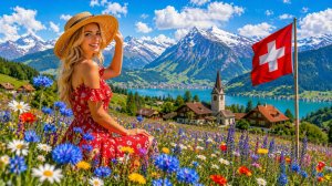 Жизнь в швейцарской сельской местности ранней весной — расслабляющая прогулка по самым красивым #6