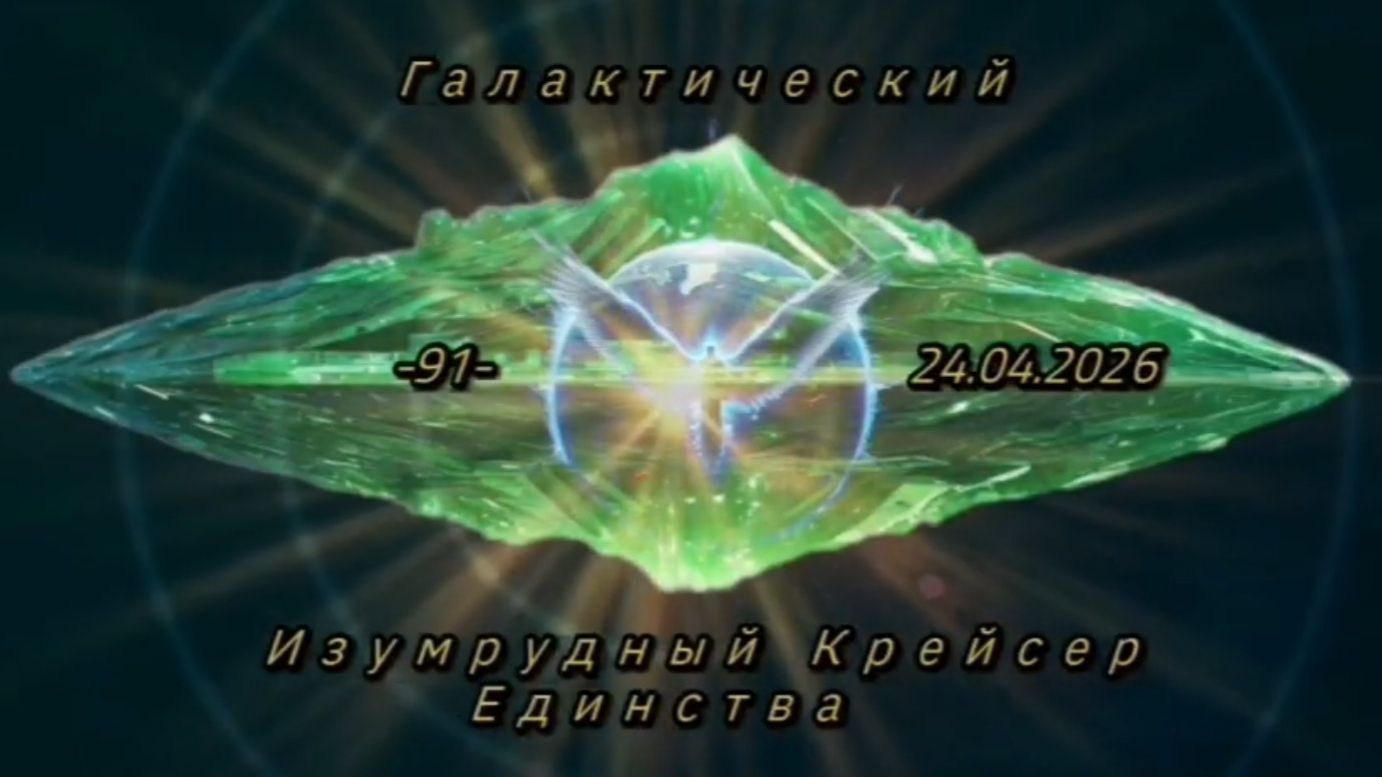 Изумрудное Вселенское Сердце. Практика сотворения галактического аватара Эфир ГИКЕ 91 24.04.2026