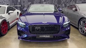 Bentley Continental GTC V8 2026 обзор