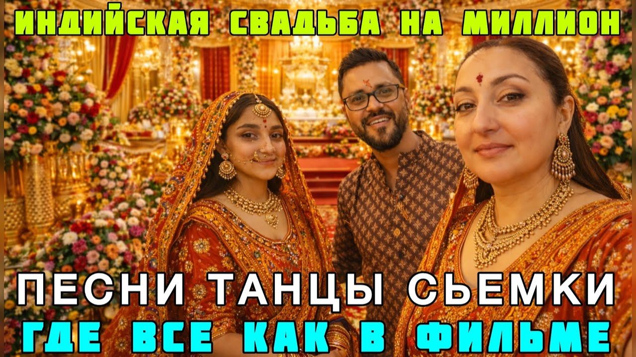 Привет Я Индия - ВСЕ КАК В КИНО-ПЕСНИ ТАНЦЫ СЪЁМКИ! МЕРОПРИЯТИЕ НА МИЛЛИОН ЭТО БОЛЬШЕ ЧЕМ СВАДЬБА!