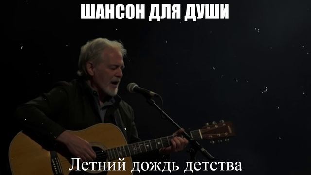 ЖИЗНЕННЫЙ ШАНСОН|Летний дождь детства|ШАНСОН ДЛЯ ДУШИ