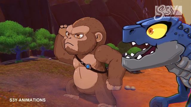 Baby Kong, Zilla Jr vs. MUTOs PART 2 – Animation 18