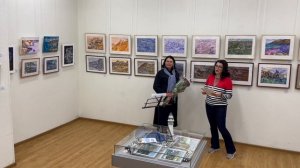 Открытие выставки "Из Крыма с Любовью" художника Лимоновой Елены в Подольским выставочном зале.