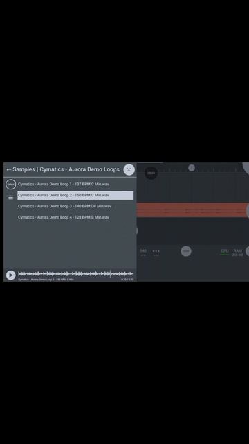Cymatics - Aurora Demo Loops
