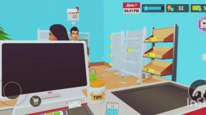 я купила склад в  supermarket store simulatorl