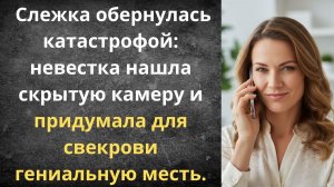 Как невестка проучила любопытную свекровь | Истории из жизни