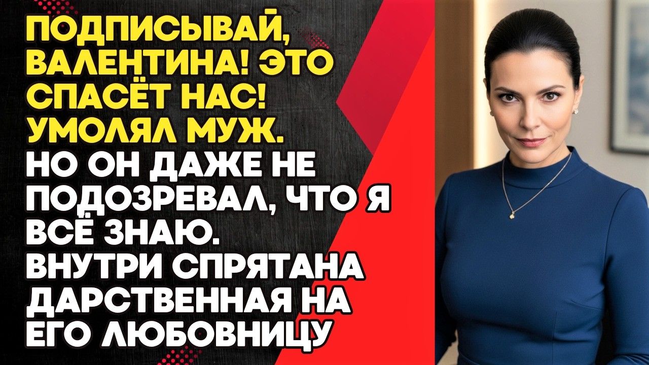 Миллионерша разыграла банкротство и муж тут же показал своё истинное лицо»