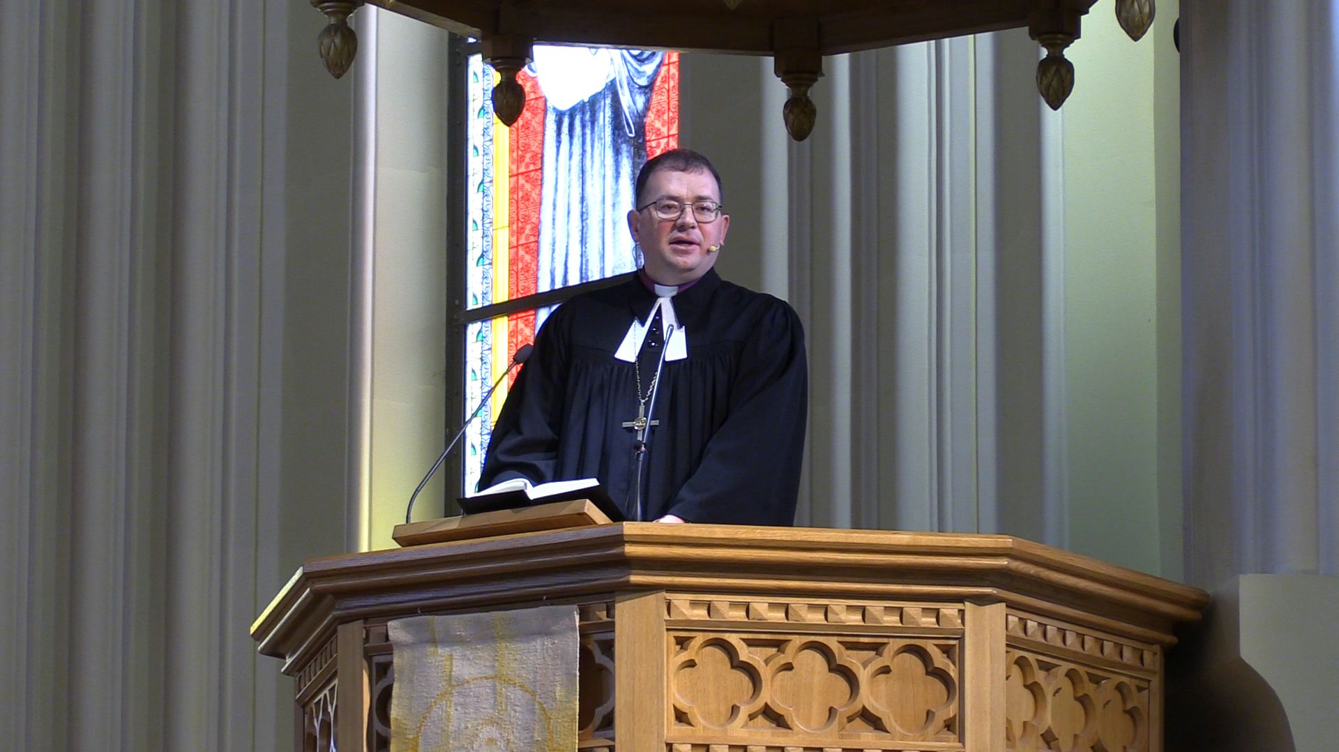 26.04.2026.Проповедует архиепископ ЕЛЦ России Владимир Проворов