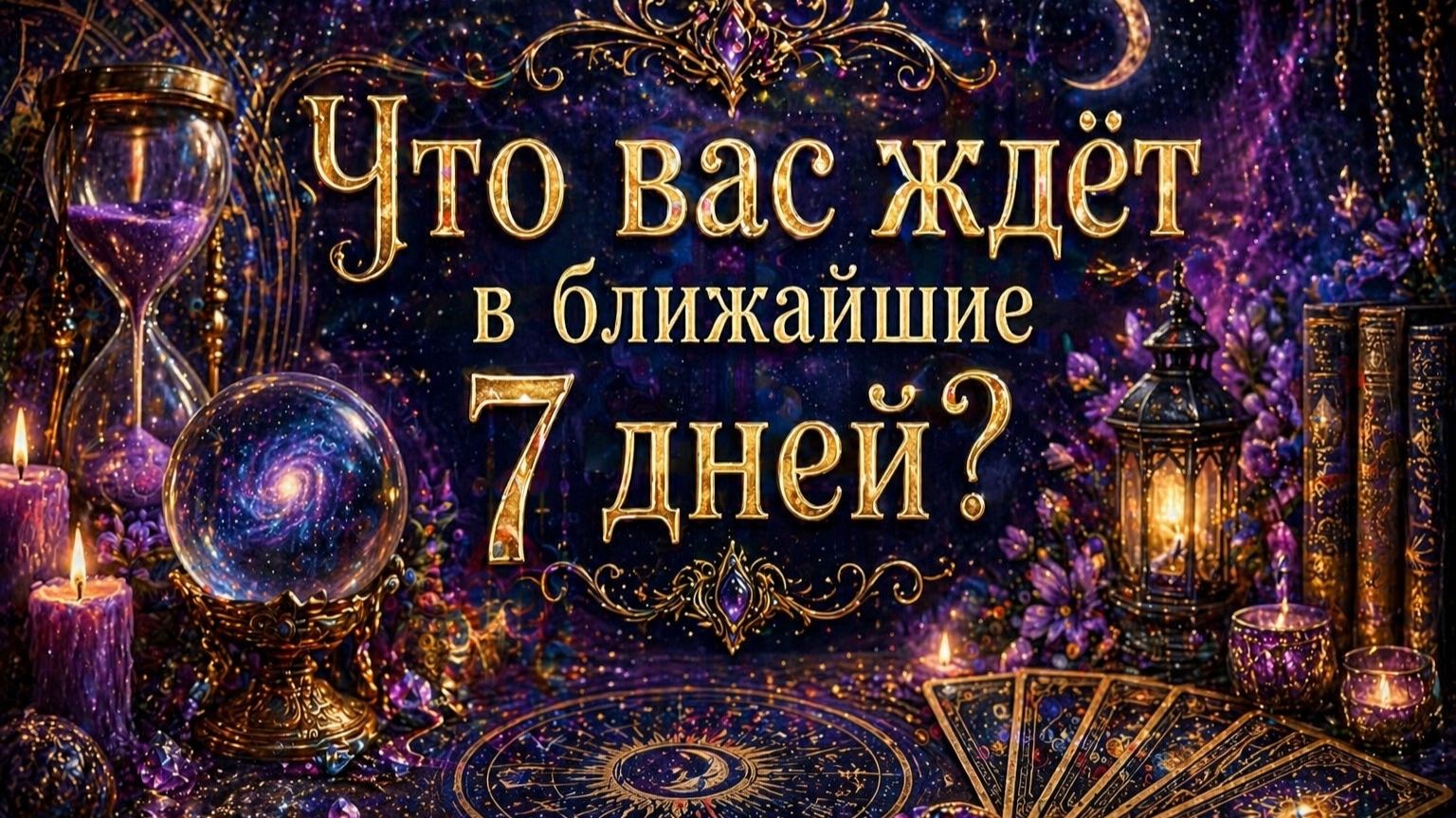 Что вас ждёт в ближайшие 7 дней? Гадание Tarot расклад