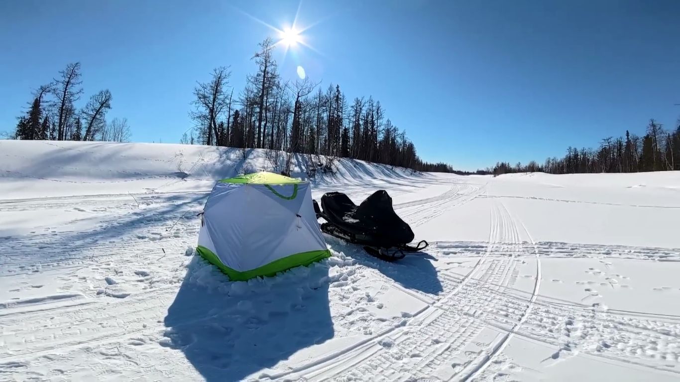 Второй день рыбалки в Эвенкии. Разнорыбье. Часть 4.