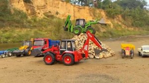 Машинки для детей и малышей. Машинки едут по делам, преодолевают препятствия. Мультик про машинки