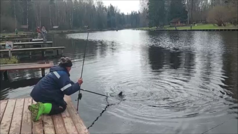 Верхний после запуска. Клёвое место, Лосиный остров.