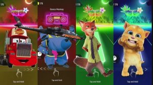 🐱 Говорящий Том, Лис и друзья! 🔥 Битва под Кофин Дэнс в Плитках Музыки ЭДМ Раш! 🎹