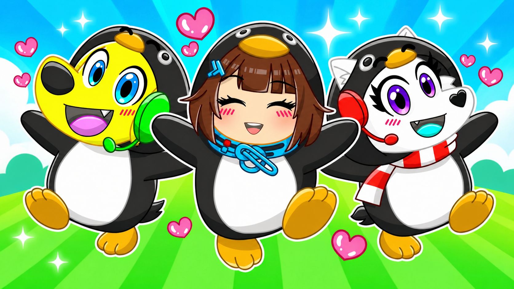 😱 Мы попали в мир ГУГАГАГА ПЕНГВИНА в Roblox!