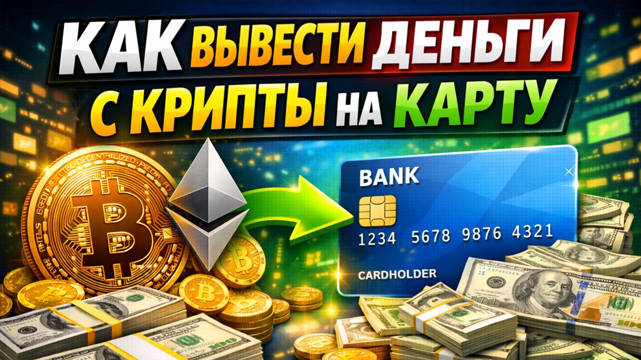 как вывести криптовалюту без P2p на карту быстро