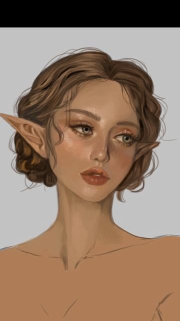 девушка в цветах