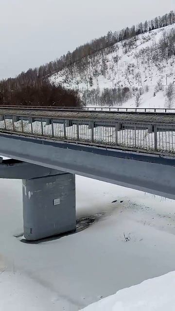 Дорога в Шерегеш.